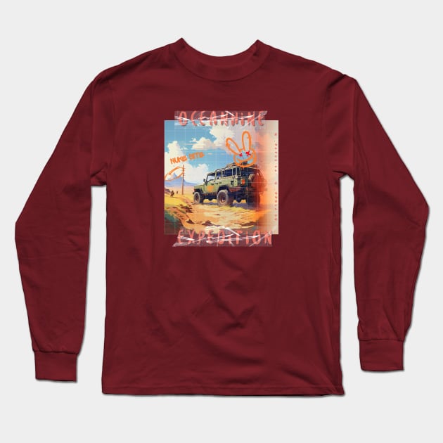 Ocean Hine Expedition Series : Off The Grid Long Sleeve T-Shirt by OceanHine